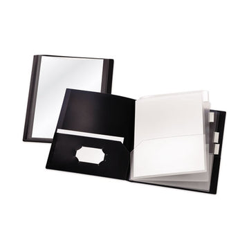 Cardinal® Reportpro 10-pocket Project Organizer, 8.5 X 11, Clear-black freeshipping - TVN Wholesale